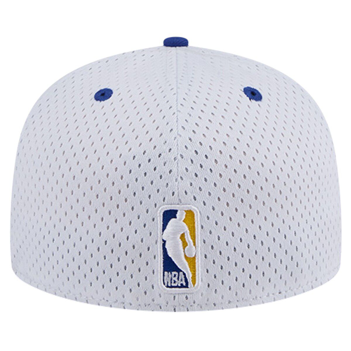 NBA White/Royal Golden State Warriors Throwback 2Tone 59FIFTY Fitted Hat