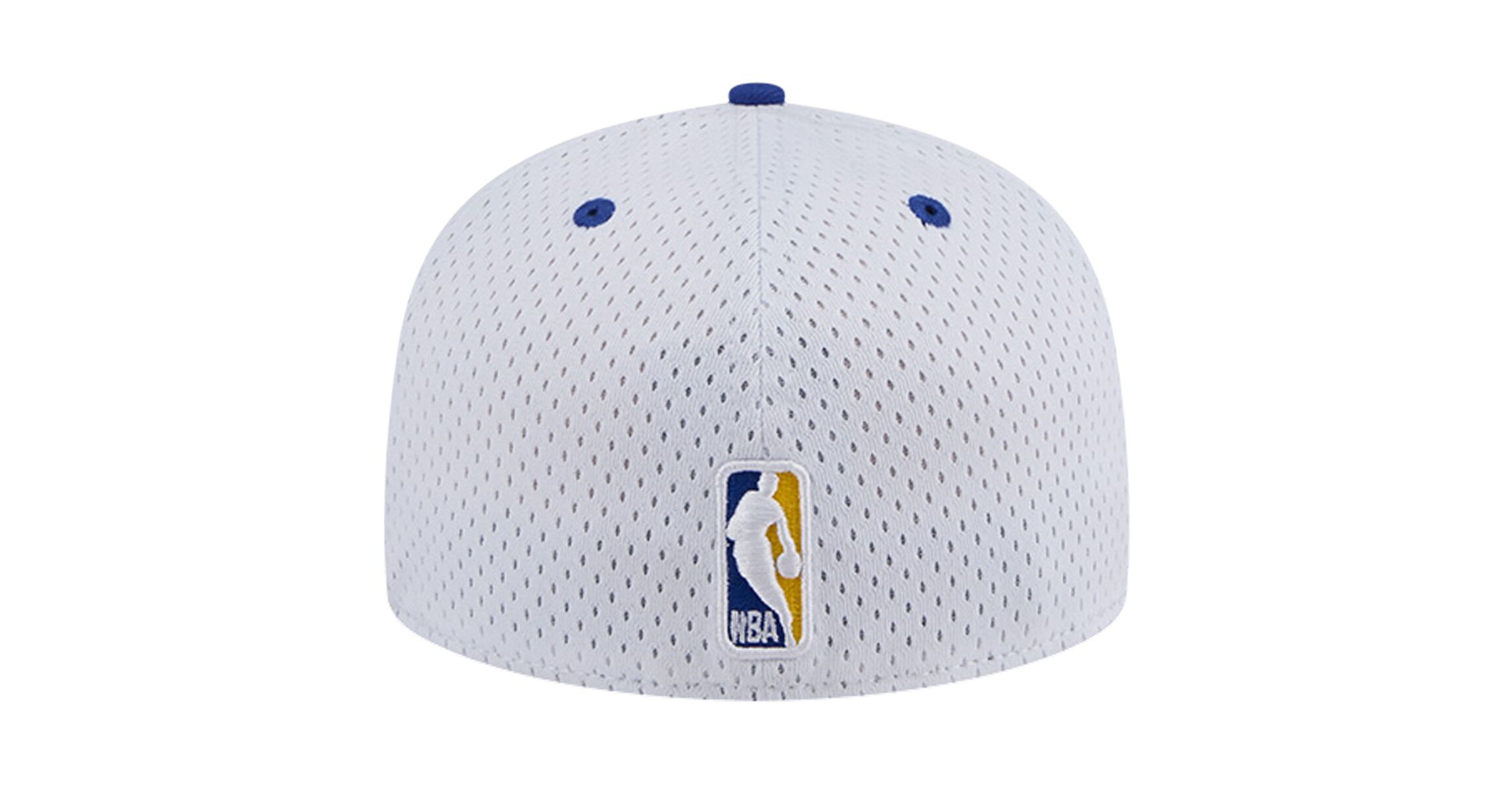 NBA White/Royal Golden State Warriors Throwback 2Tone 59FIFTY Fitted Hat