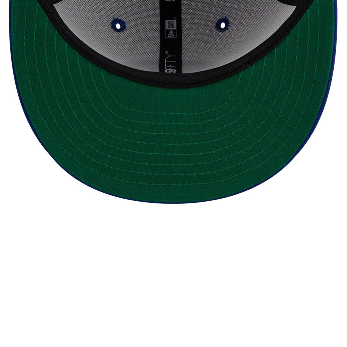 NBA White/Royal Golden State Warriors Throwback 2Tone 59FIFTY Fitted Hat