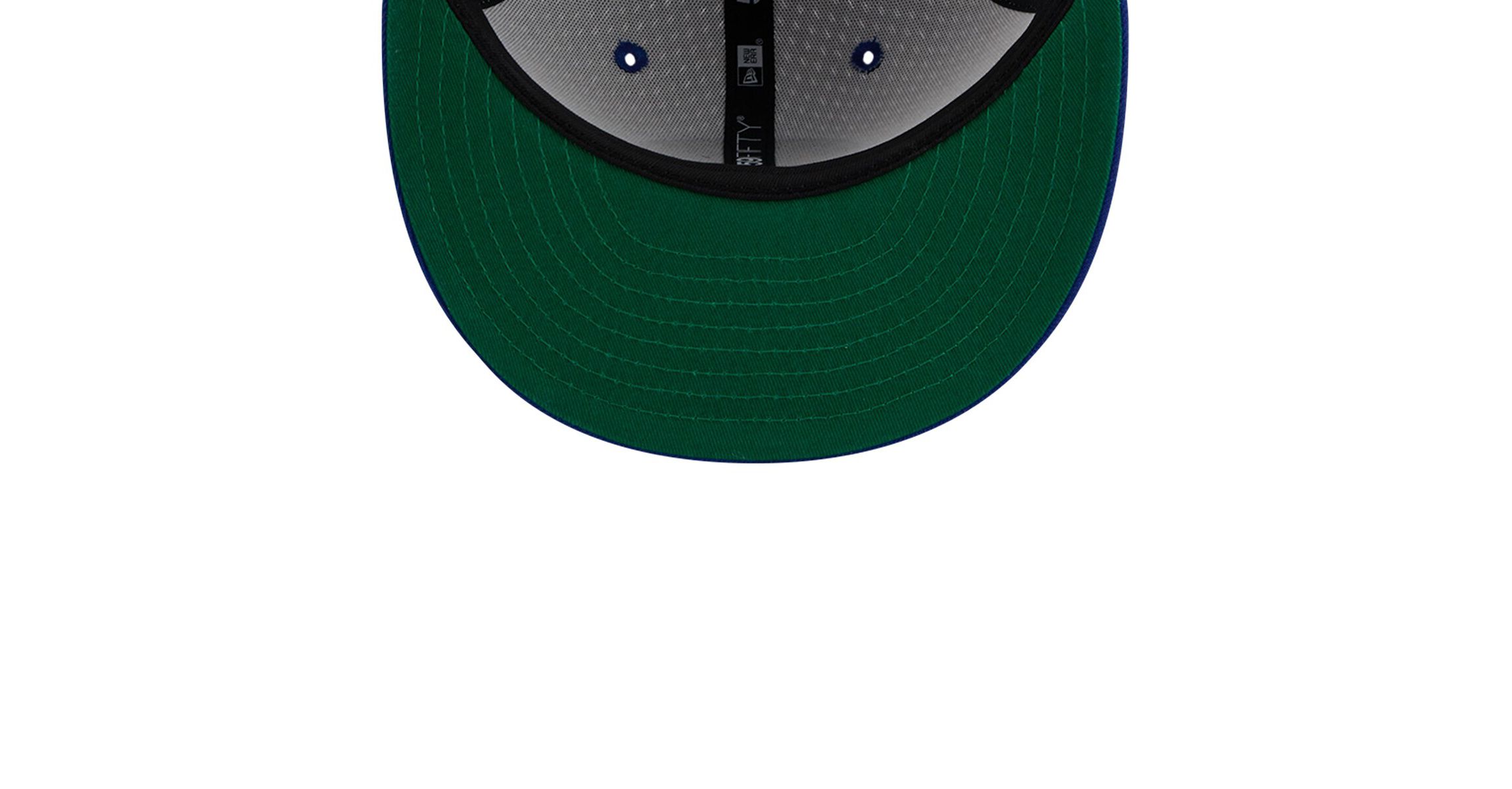 NBA White/Royal Golden State Warriors Throwback 2Tone 59FIFTY Fitted Hat