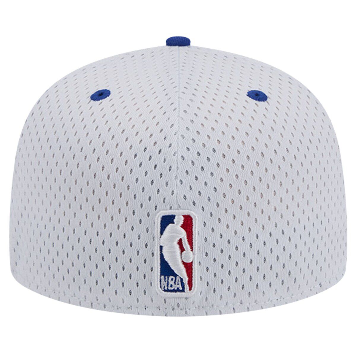 NBA White/Royal Philadelphia 76ers Throwback 2Tone 59FIFTY Fitted Hat