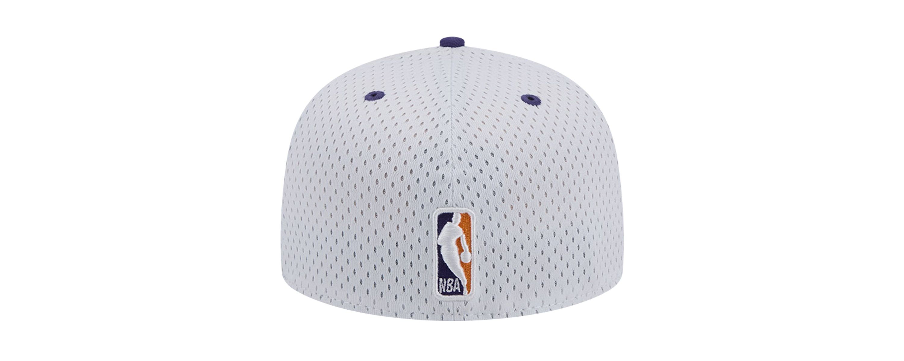 NBA White/Purple Phoenix Suns Throwback 2Tone 59FIFTY Fitted Hat