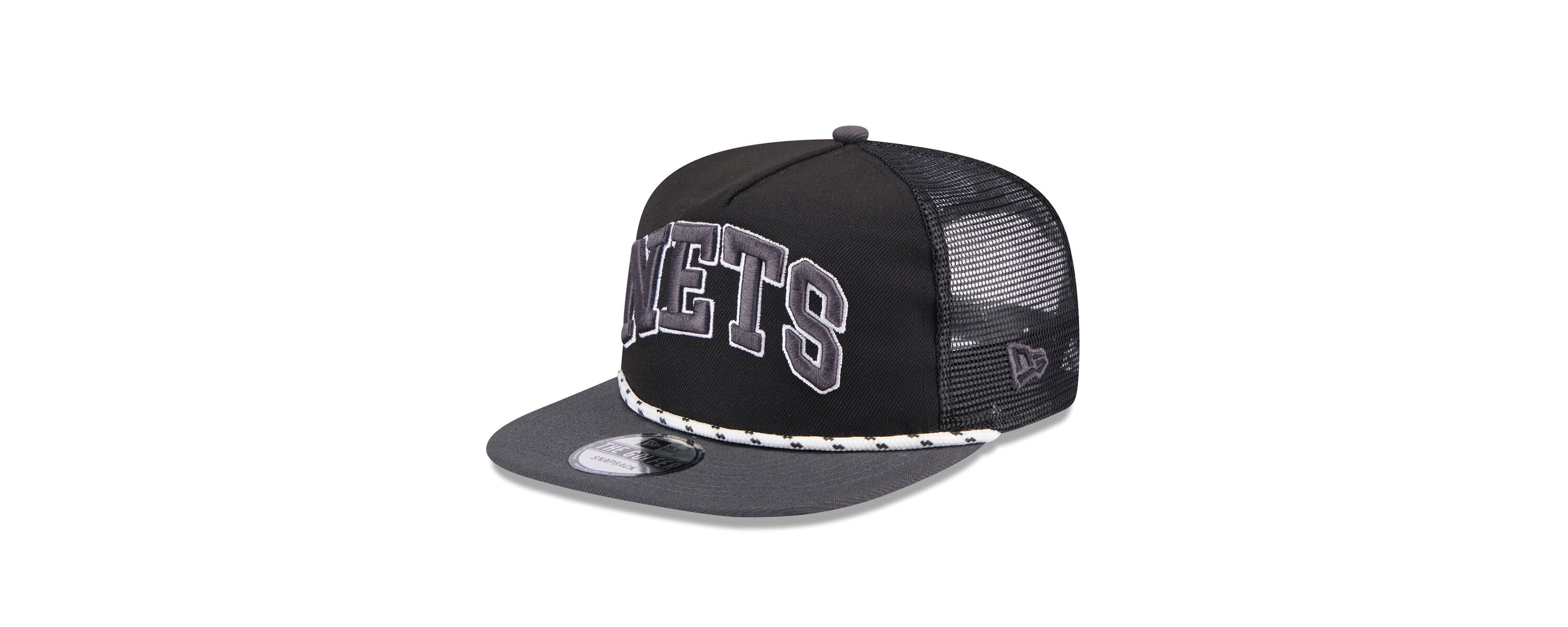 NBA Brooklyn Nets Throwback Team Arch Golfer Snapback Hat