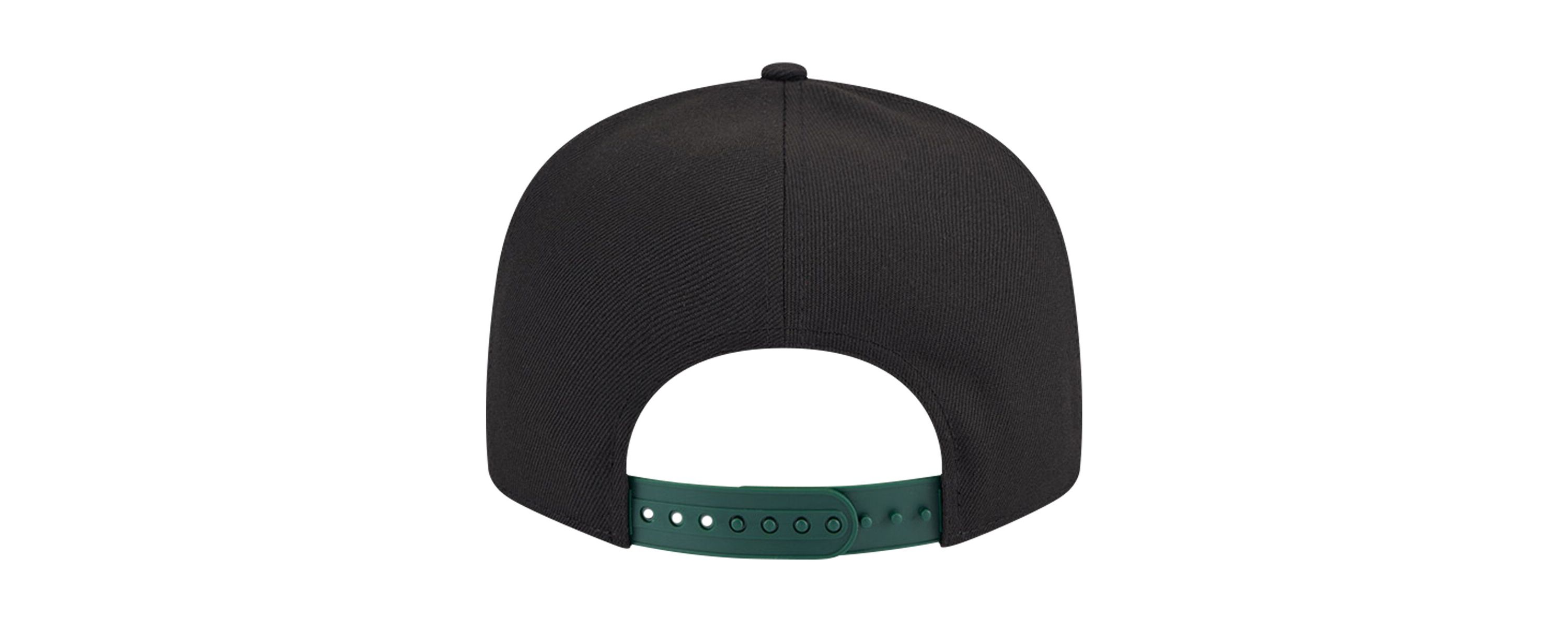 NBA White/Hunter Milwaukee Bucks Throwback Gradient Tech Font 9FIFTY Snapback Hat
