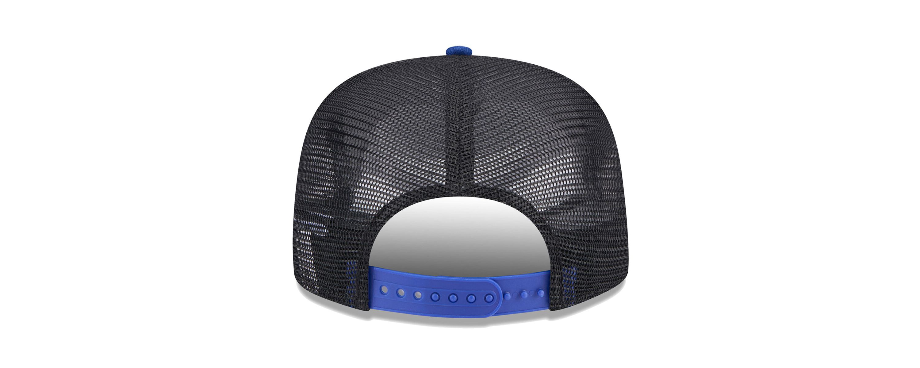 NBA Black/Royal Philadelphia 76ers Throwback Team Arch Golfer Snapback Hat