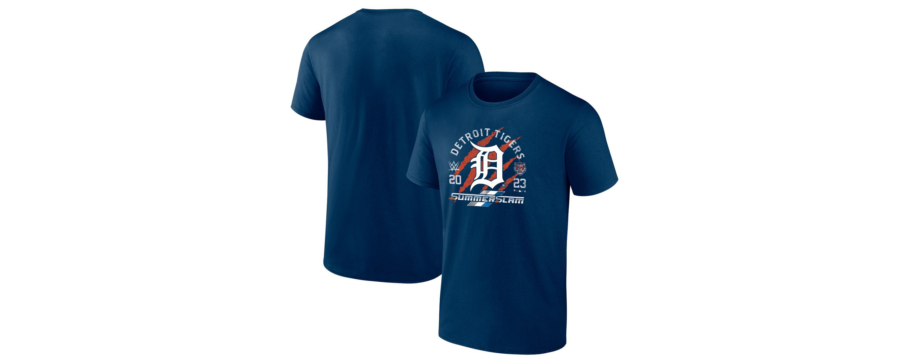 MLB Fanatics Detroit Tigers X 2023 SummerSlam T-Shirt