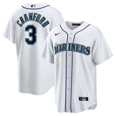 Men's MLB Nike JP Crawford Seattle Mariners Home Replica Jersey