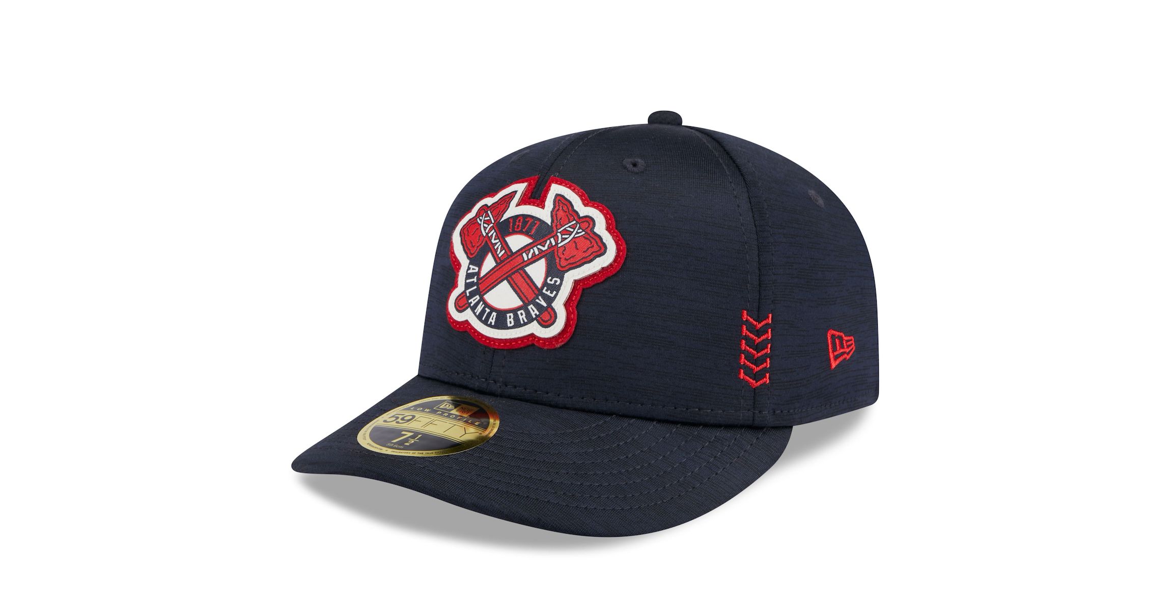 MLB Atlanta Braves 2024 Clubhouse Low 59FIFTY Fitted Hat