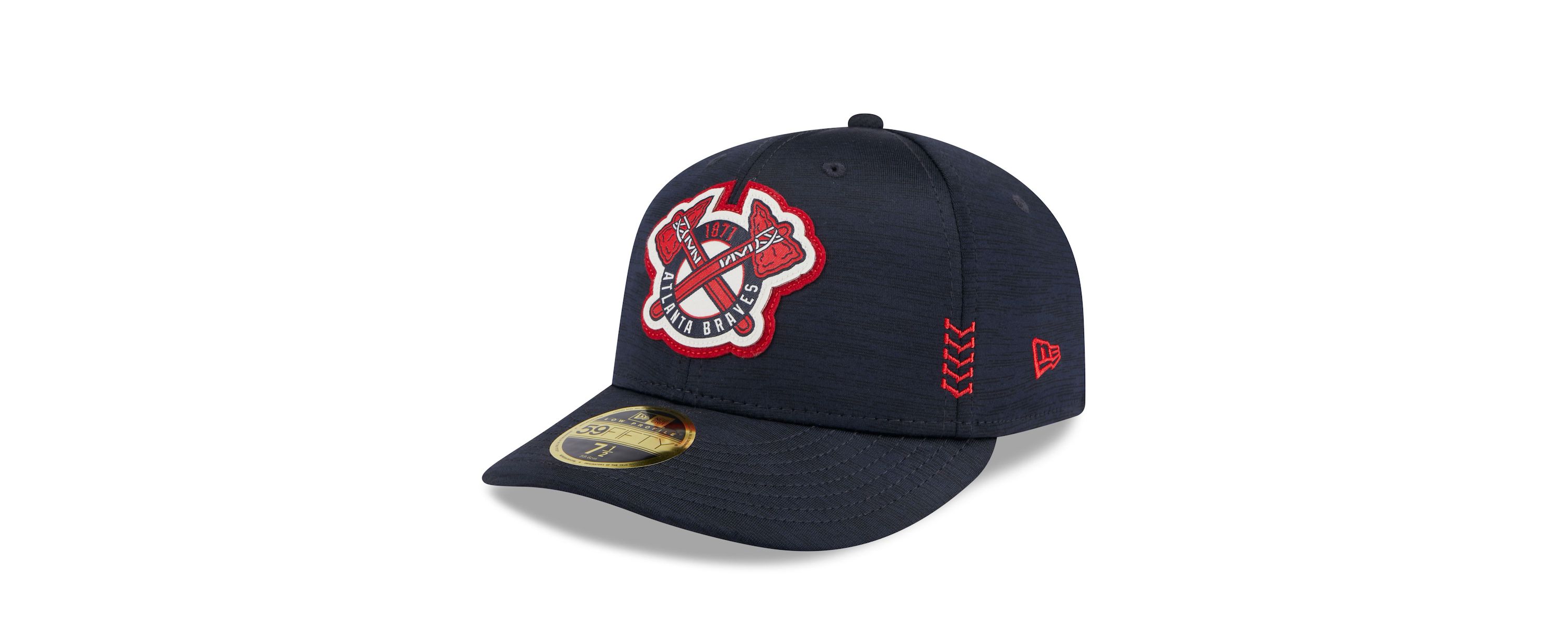 MLB Atlanta Braves 2024 Clubhouse Low 59FIFTY Fitted Hat