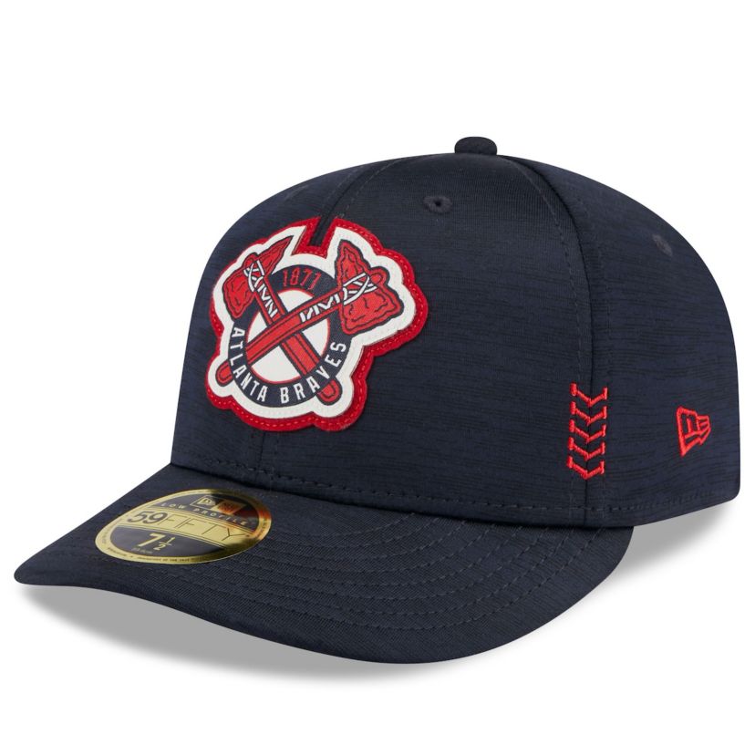 MLB Atlanta Braves 2024 Clubhouse Low 59FIFTY Fitted Hat