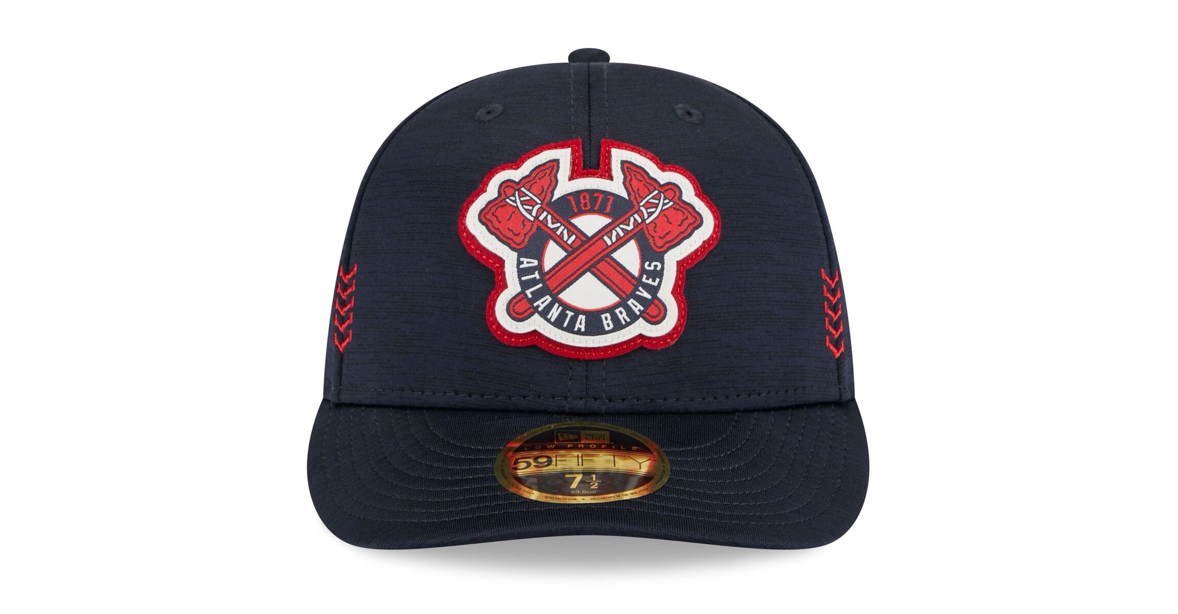 MLB Atlanta Braves 2024 Clubhouse Low 59FIFTY Fitted Hat
