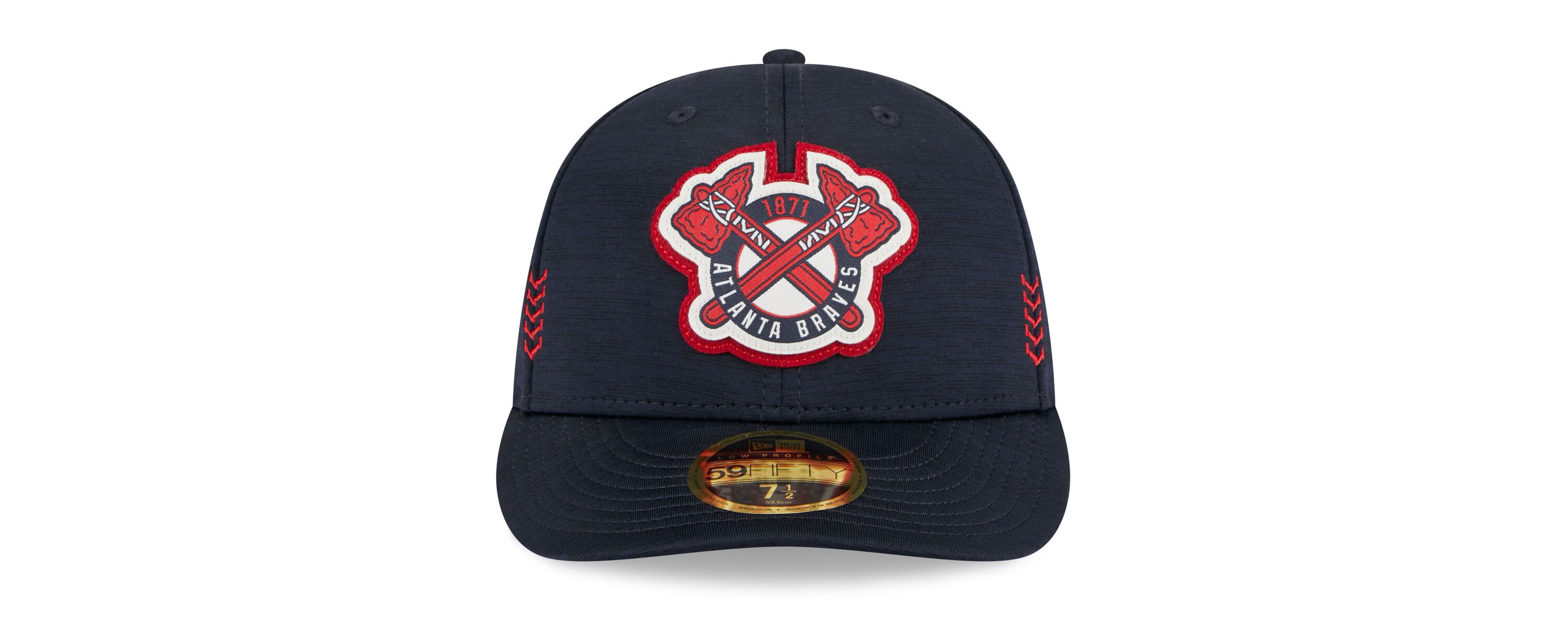 MLB Atlanta Braves 2024 Clubhouse Low 59FIFTY Fitted Hat