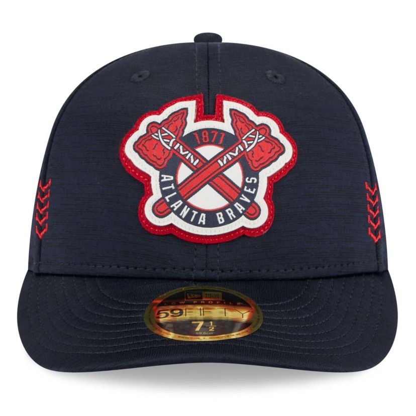 MLB Atlanta Braves 2024 Clubhouse Low 59FIFTY Fitted Hat