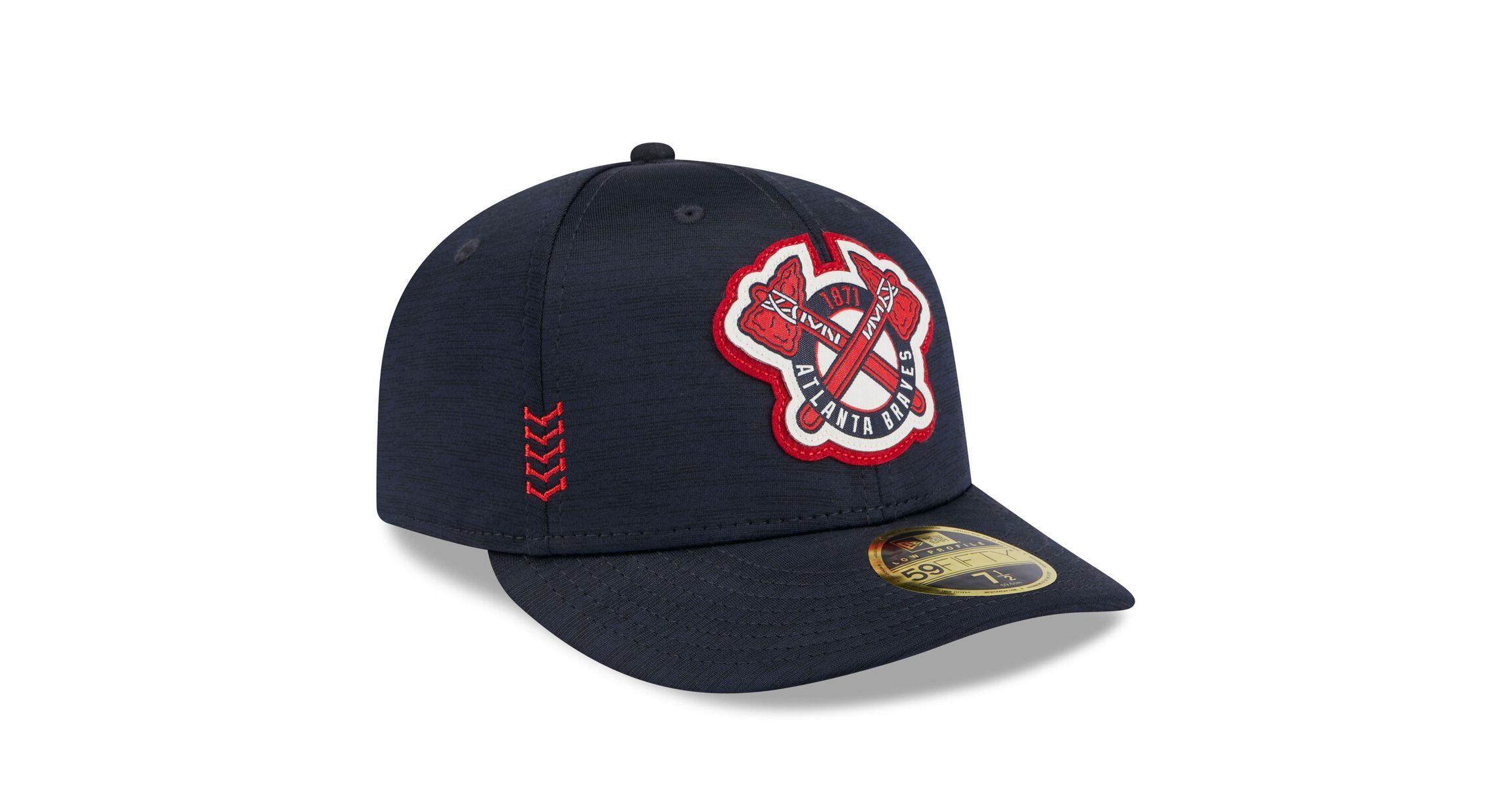 MLB Atlanta Braves 2024 Clubhouse Low 59FIFTY Fitted Hat