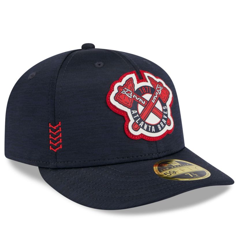MLB Atlanta Braves 2024 Clubhouse Low 59FIFTY Fitted Hat
