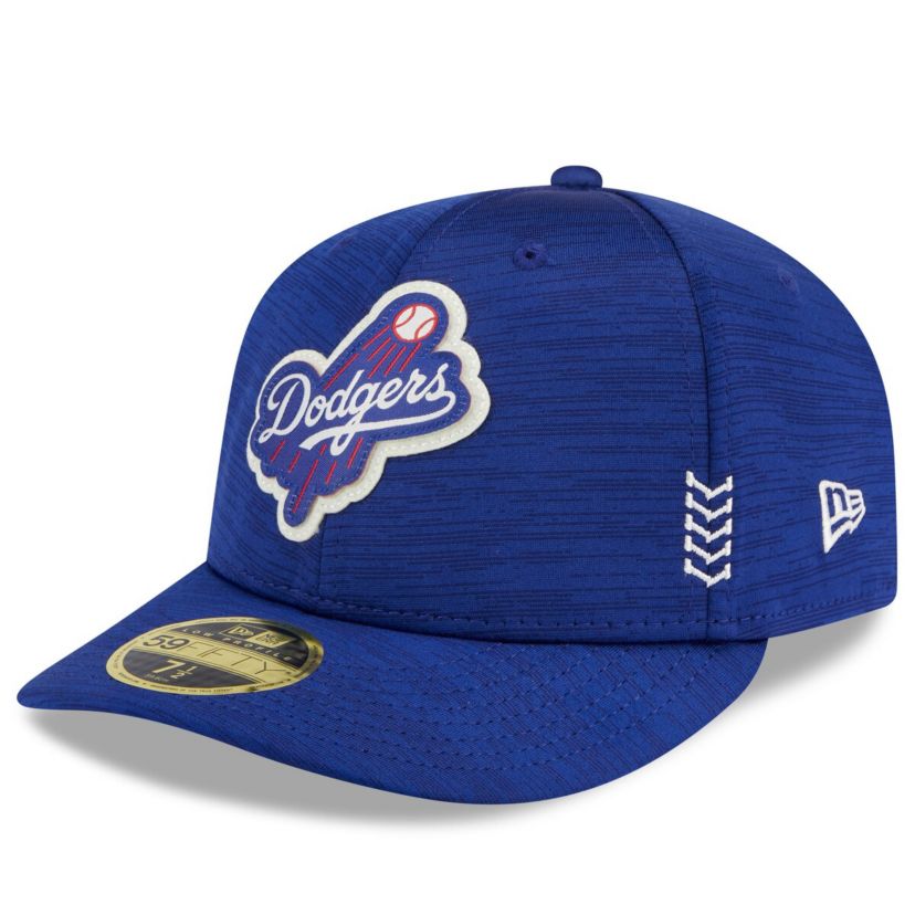 MLB Los Angeles Dodgers 2024 Clubhouse Low 59FIFTY Fitted Hat