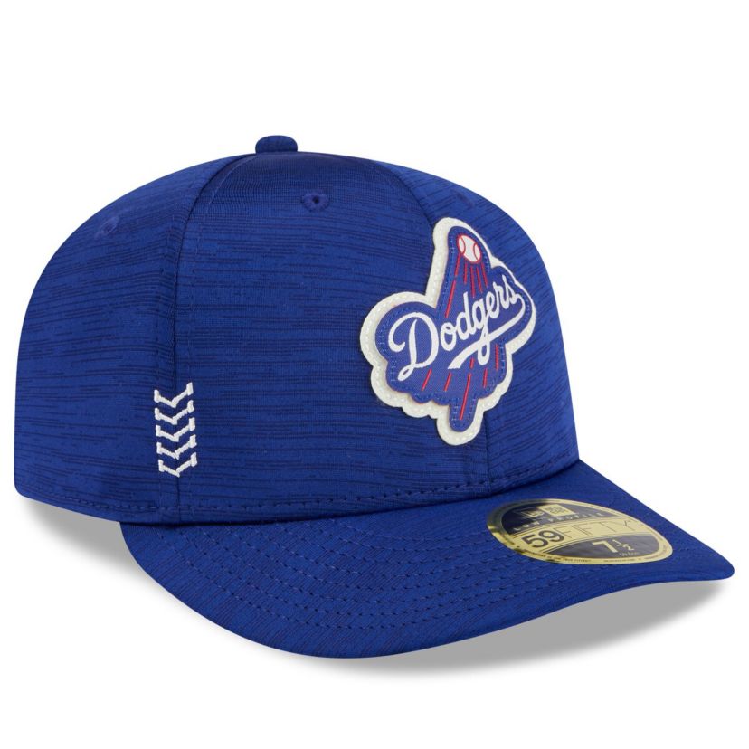 MLB Los Angeles Dodgers 2024 Clubhouse Low 59FIFTY Fitted Hat