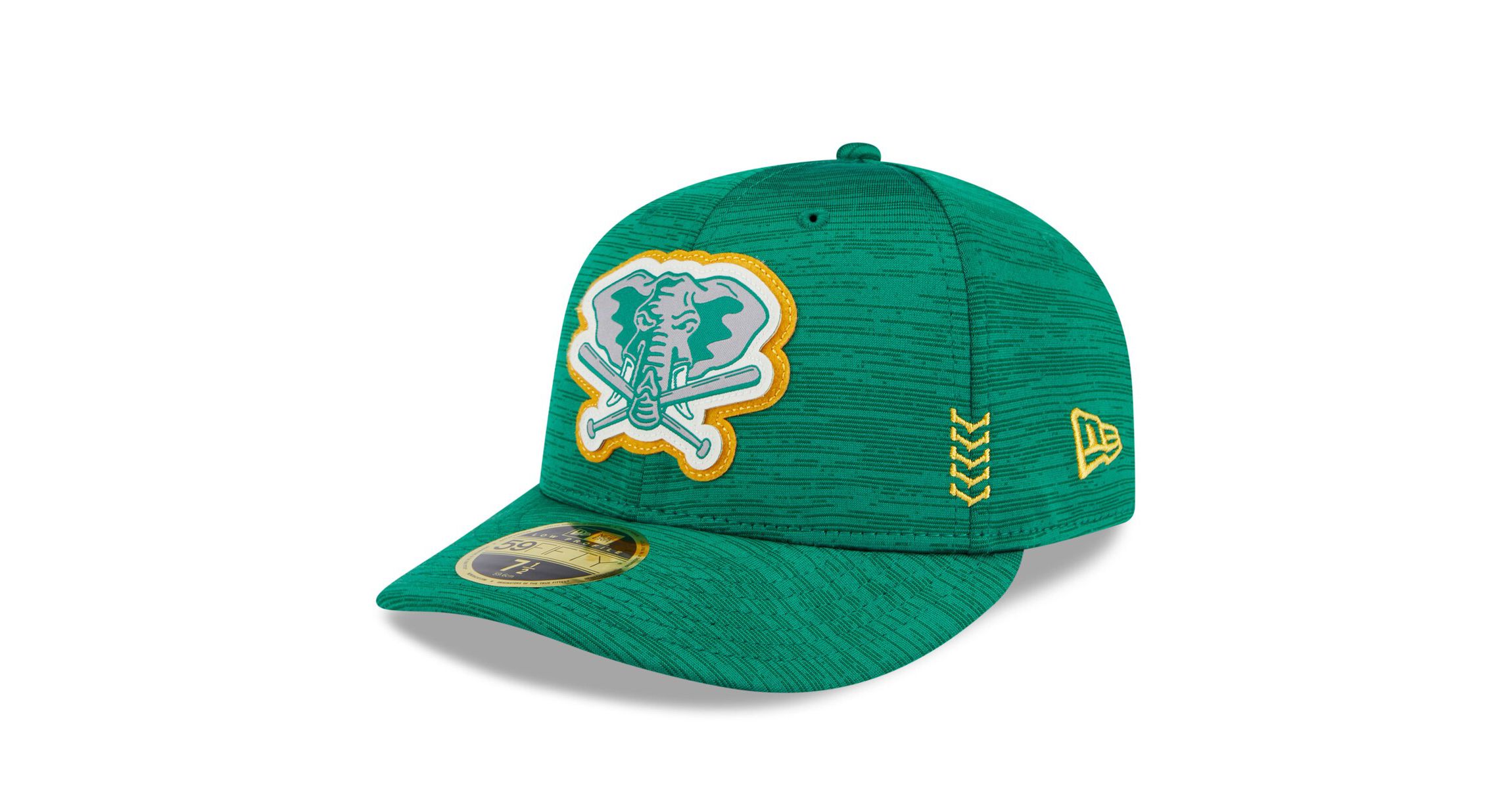 Oakland Athletics MLB Athletics 2024 Clubhouse Low 59FIFTY Fitted Hat