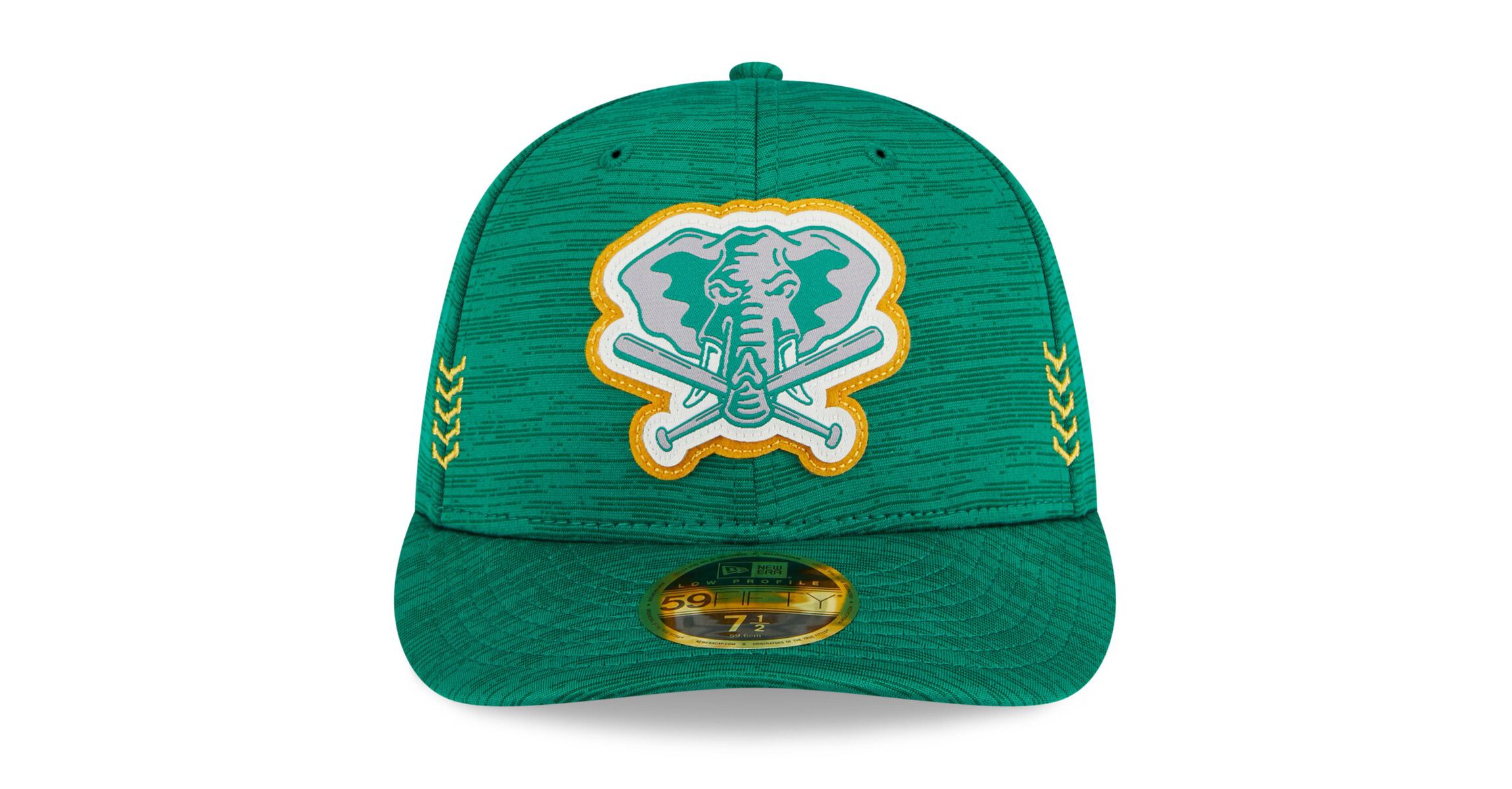 Oakland Athletics MLB Athletics 2024 Clubhouse Low 59FIFTY Fitted Hat