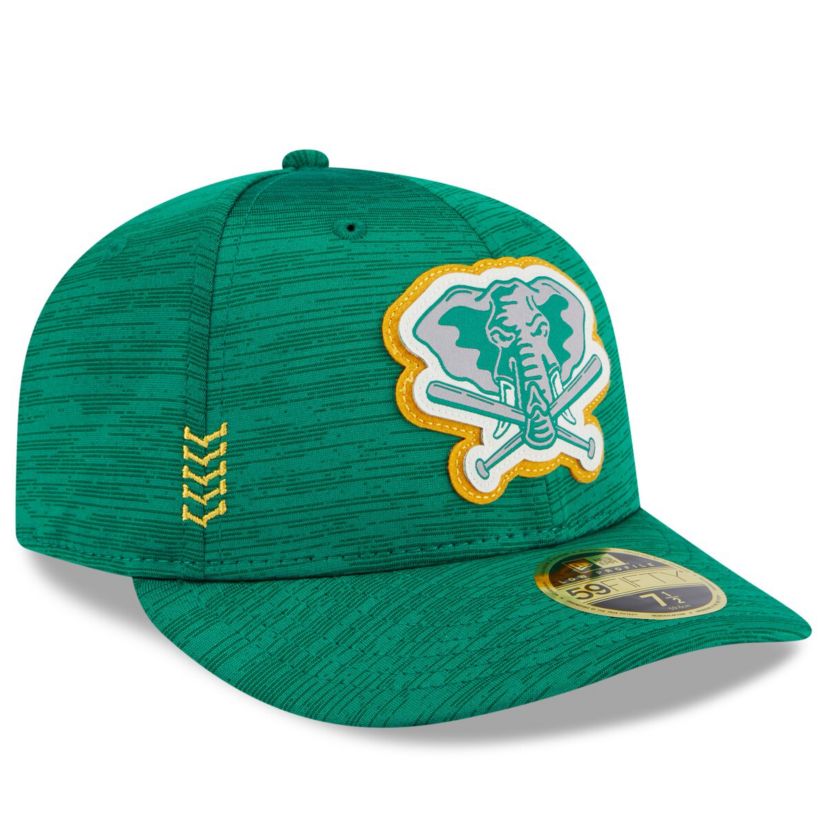Oakland Athletics MLB Athletics 2024 Clubhouse Low 59FIFTY Fitted Hat