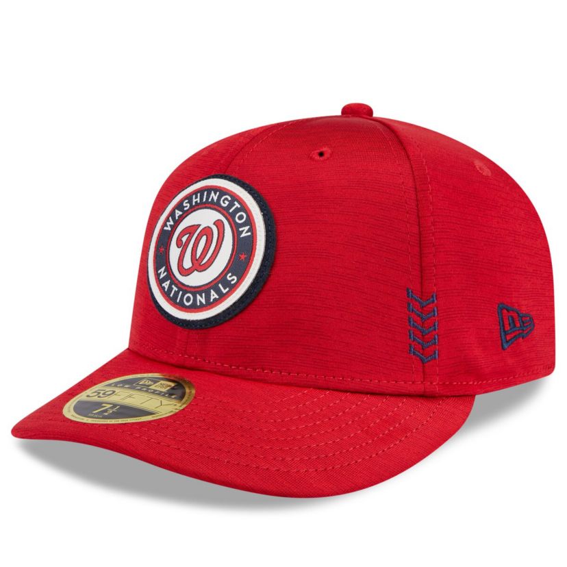 MLB Washington Nationals 2024 Clubhouse Low 59FIFTY Fitted Hat