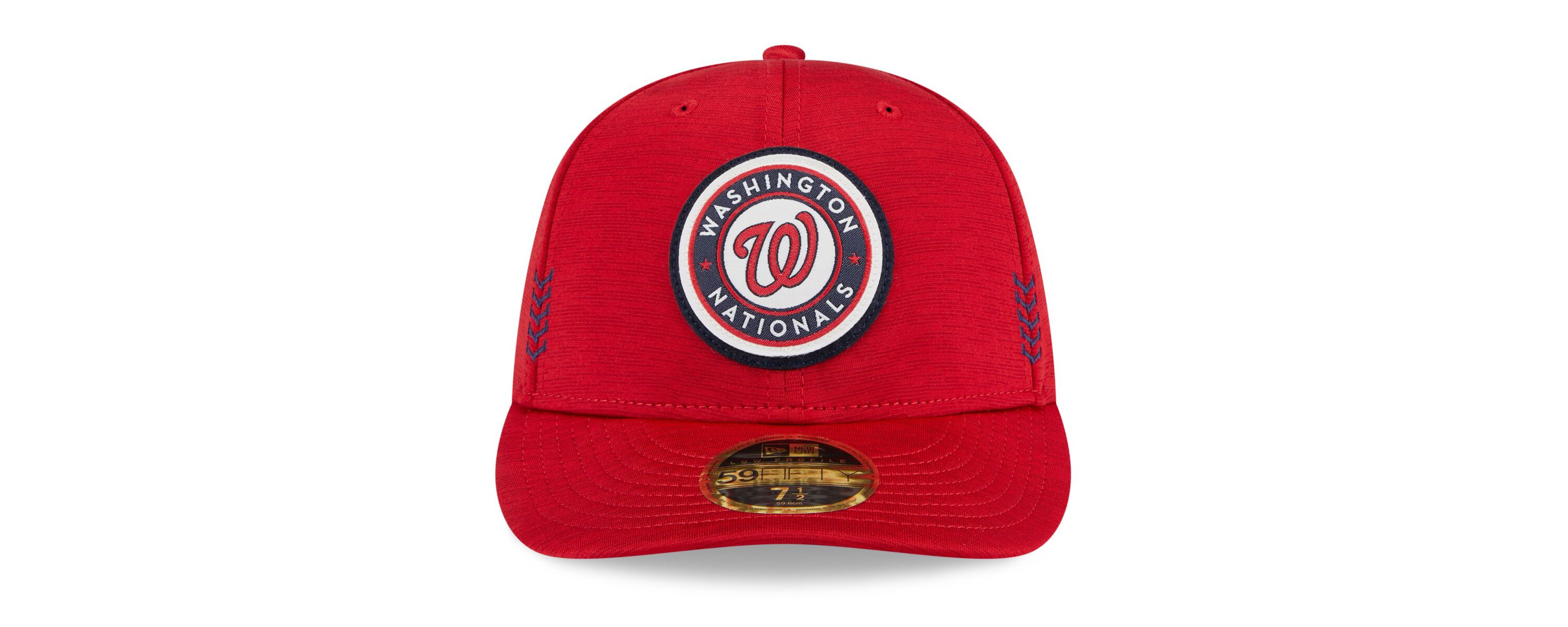 MLB Washington Nationals 2024 Clubhouse Low 59FIFTY Fitted Hat