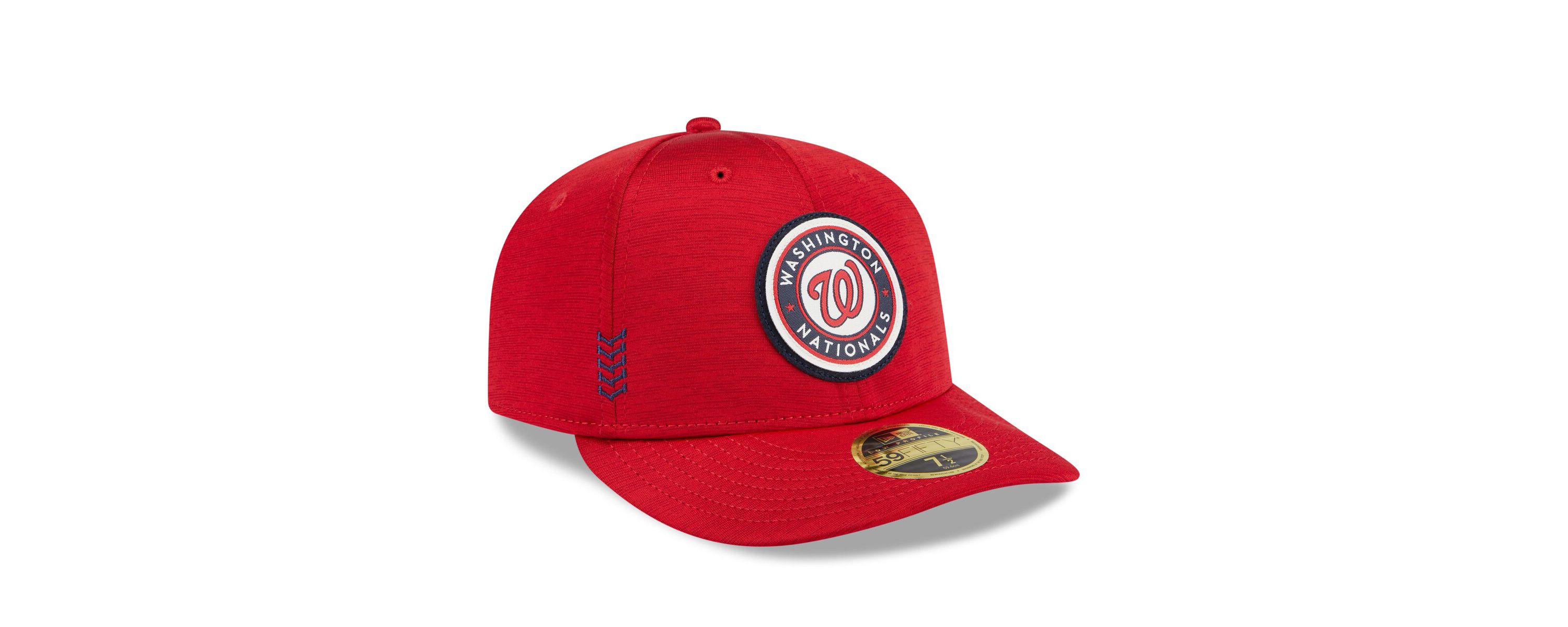 MLB Washington Nationals 2024 Clubhouse Low 59FIFTY Fitted Hat