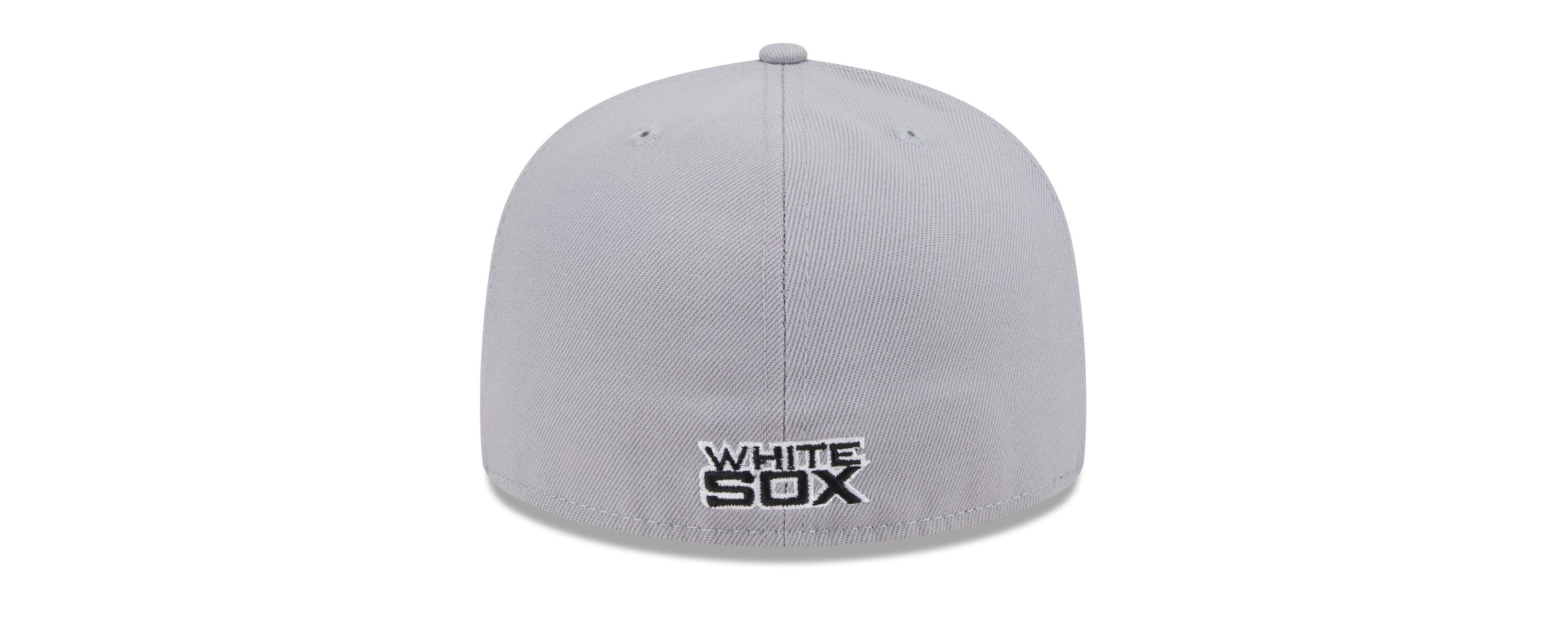 Chicago White Sox MLB Black/Gray Chicago Sox Gameday Sideswipe 59FIFTY Fitted Hat