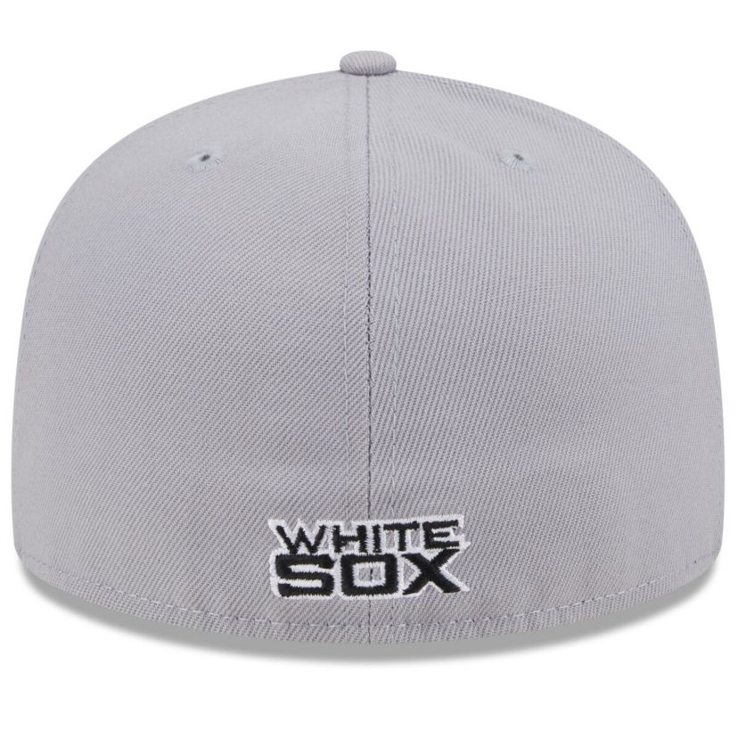 Chicago White Sox MLB Black/Gray Chicago Sox Gameday Sideswipe 59FIFTY Fitted Hat