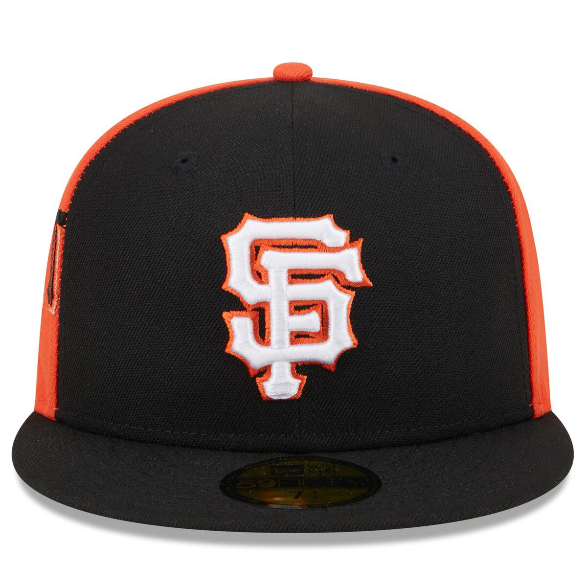 MLB Black/Orange San Francisco Giants Gameday Sideswipe 59FIFTY Fitted Hat