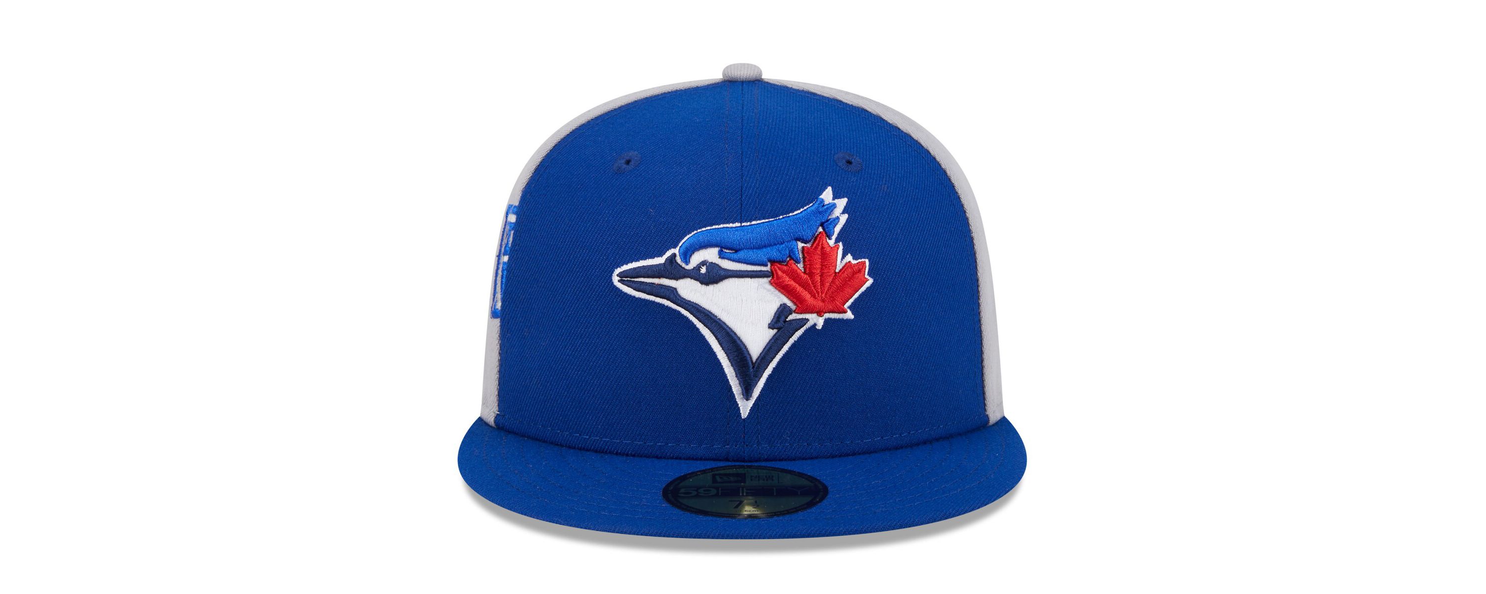 Toronto Blue Jays MLB Royal/Gray Toronto Jays Gameday Sideswipe 59FIFTY Fitted Hat