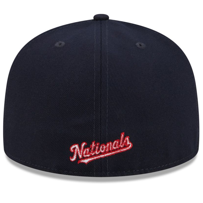 MLB Red/Navy Washington Nationals Gameday Sideswipe 59FIFTY Fitted Hat