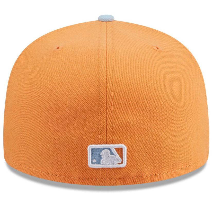 Chicago White Sox MLB Orange/Light Chicago Sox Spring Color Basic Two-Tone 59FIFTY Fitted Hat