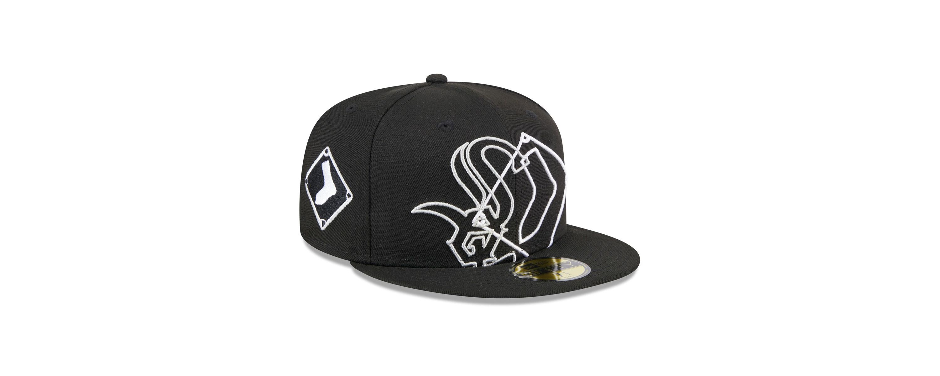 Chicago White Sox MLB Chicago Sox Game Day Overlap 59FIFTY Fitted Hat