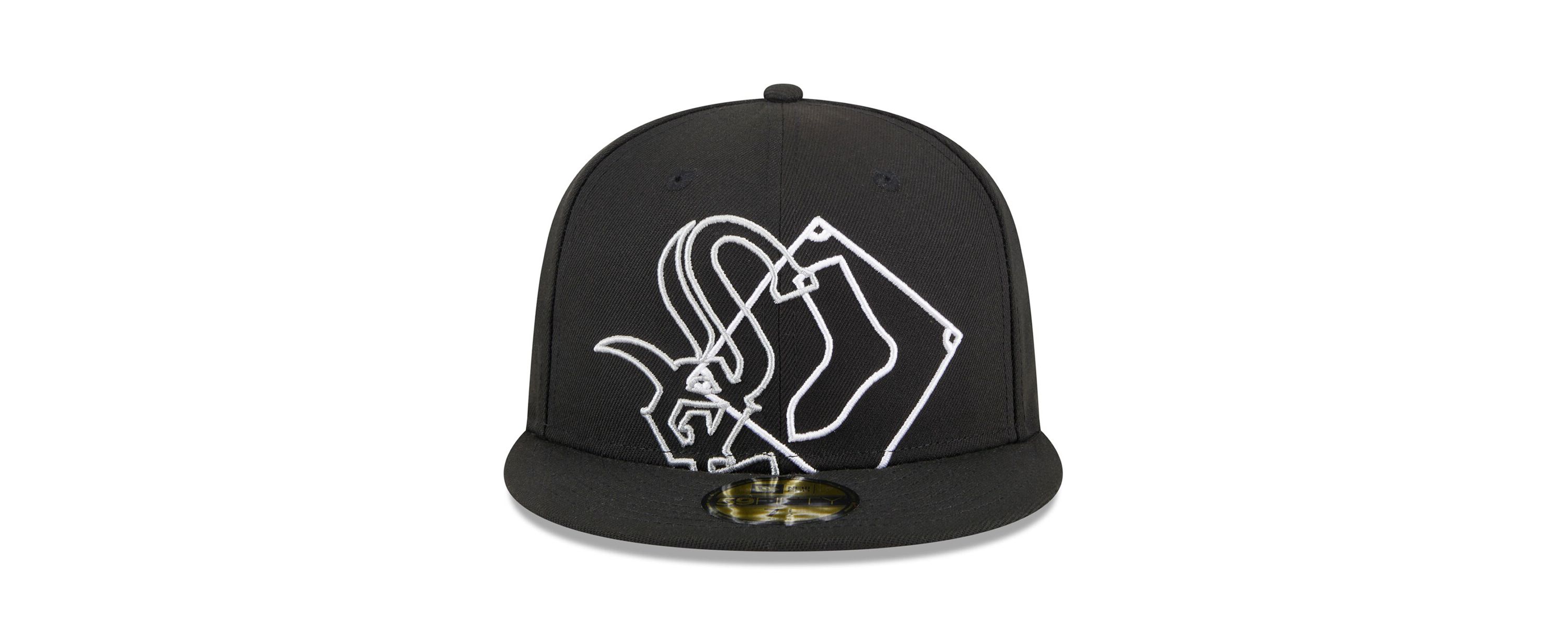 Chicago White Sox MLB Chicago Sox Game Day Overlap 59FIFTY Fitted Hat