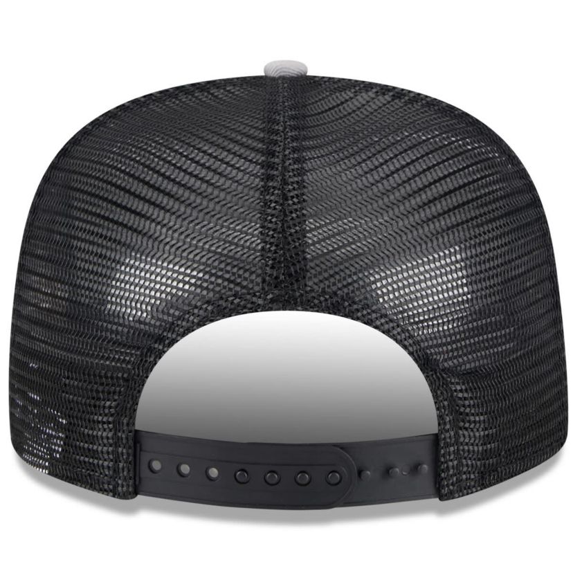 Chicago White Sox MLB White/Gray Chicago Sox Team Foam Front A-Frame Trucker 9FIFTY Snapback Hat