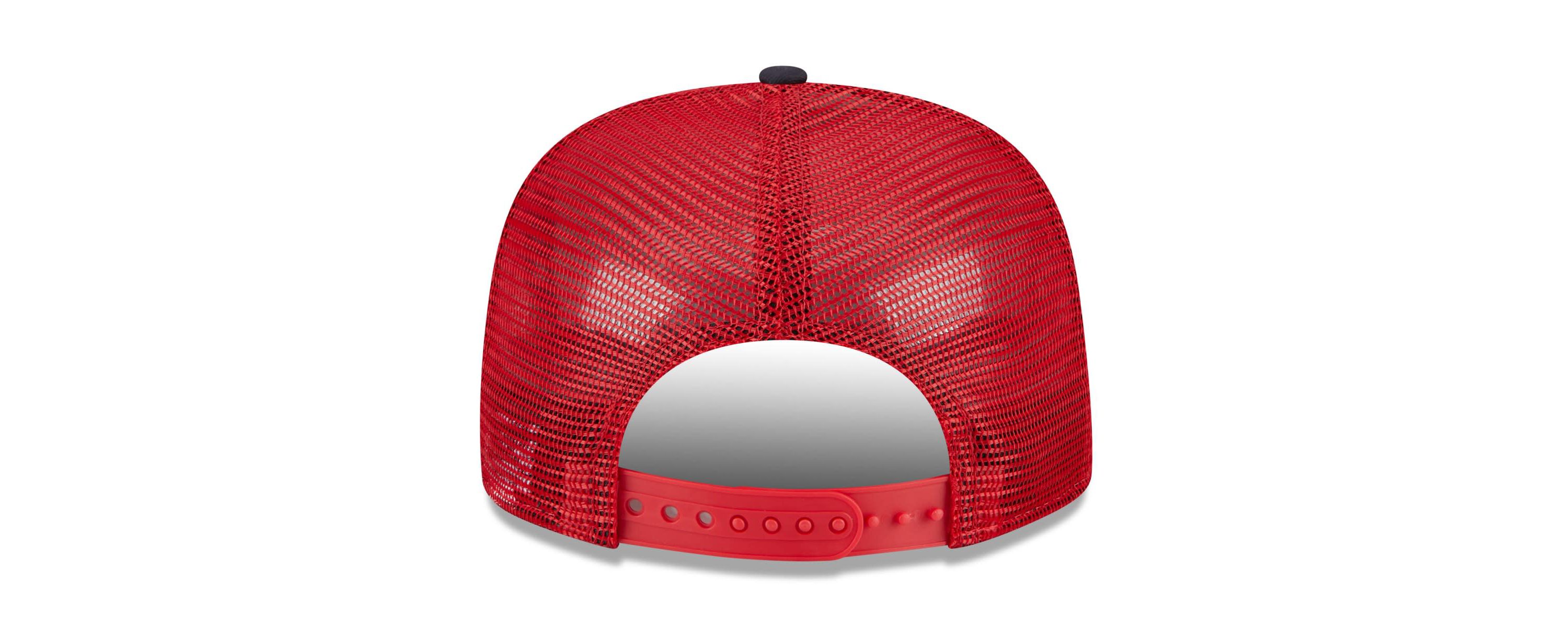 MLB White/Red St. Louis Cardinals Team Foam Front A-Frame Trucker 9FIFTY Snapback Hat