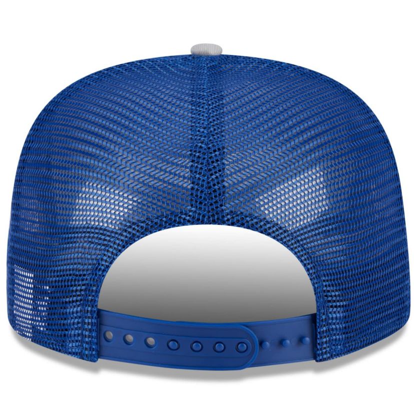 Toronto Blue Jays MLB White/Gray Toronto Jays Team Foam Front A-Frame Trucker 9FIFTY Snapback Hat