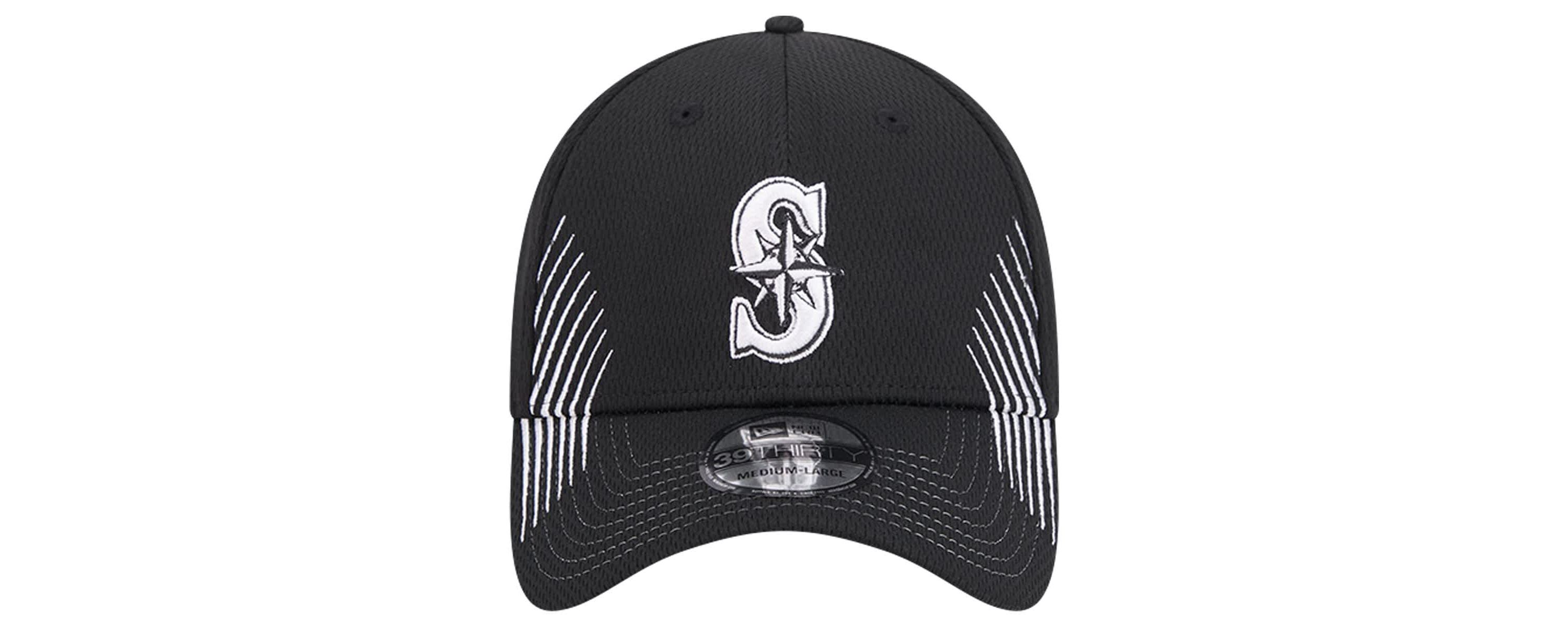MLB Seattle Mariners Active Dash Mark 39THIRTY Flex Hat