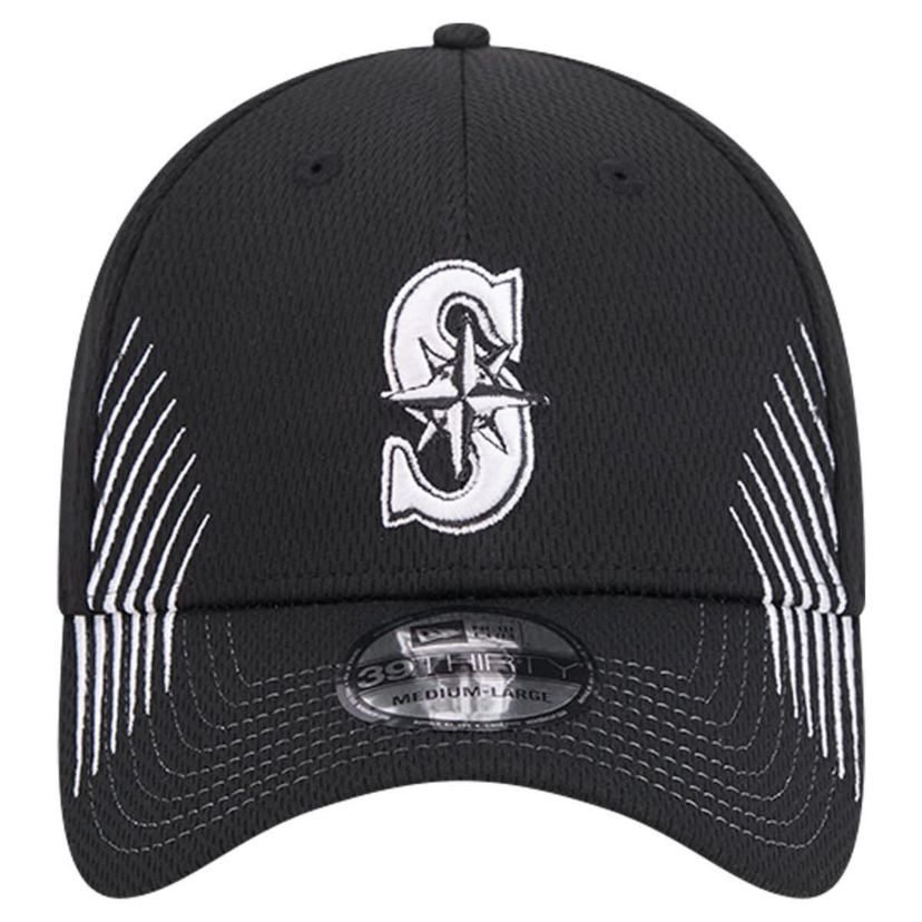 MLB Seattle Mariners Active Dash Mark 39THIRTY Flex Hat