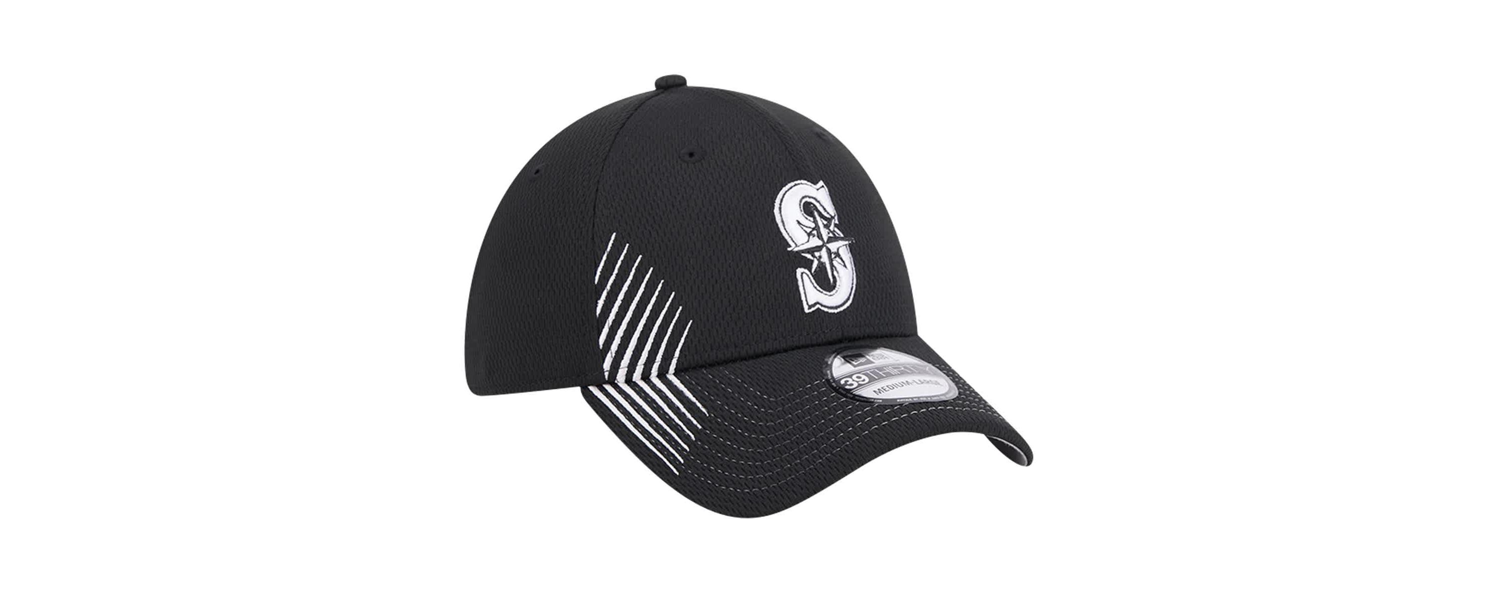 MLB Seattle Mariners Active Dash Mark 39THIRTY Flex Hat
