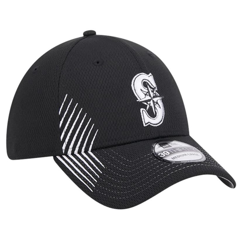 MLB Seattle Mariners Active Dash Mark 39THIRTY Flex Hat