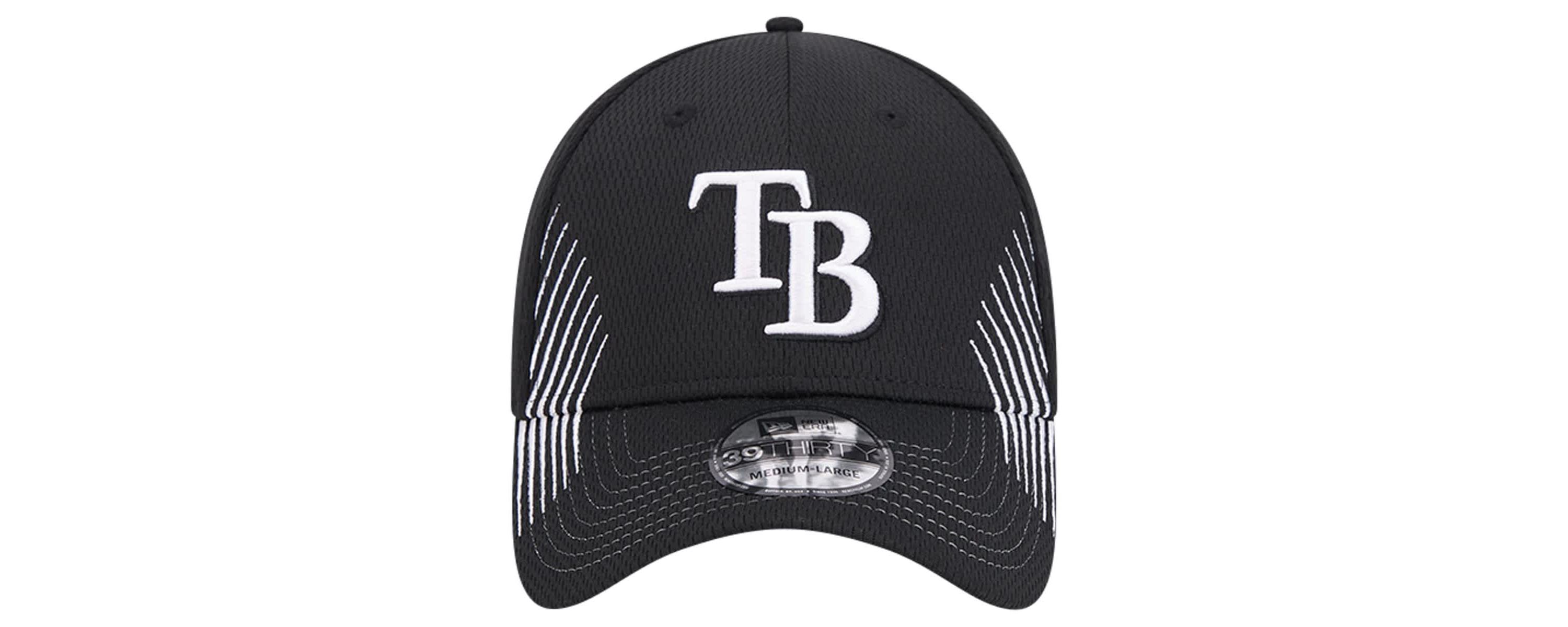MLB Tampa Bay Rays Active Dash Mark 39THIRTY Flex Hat