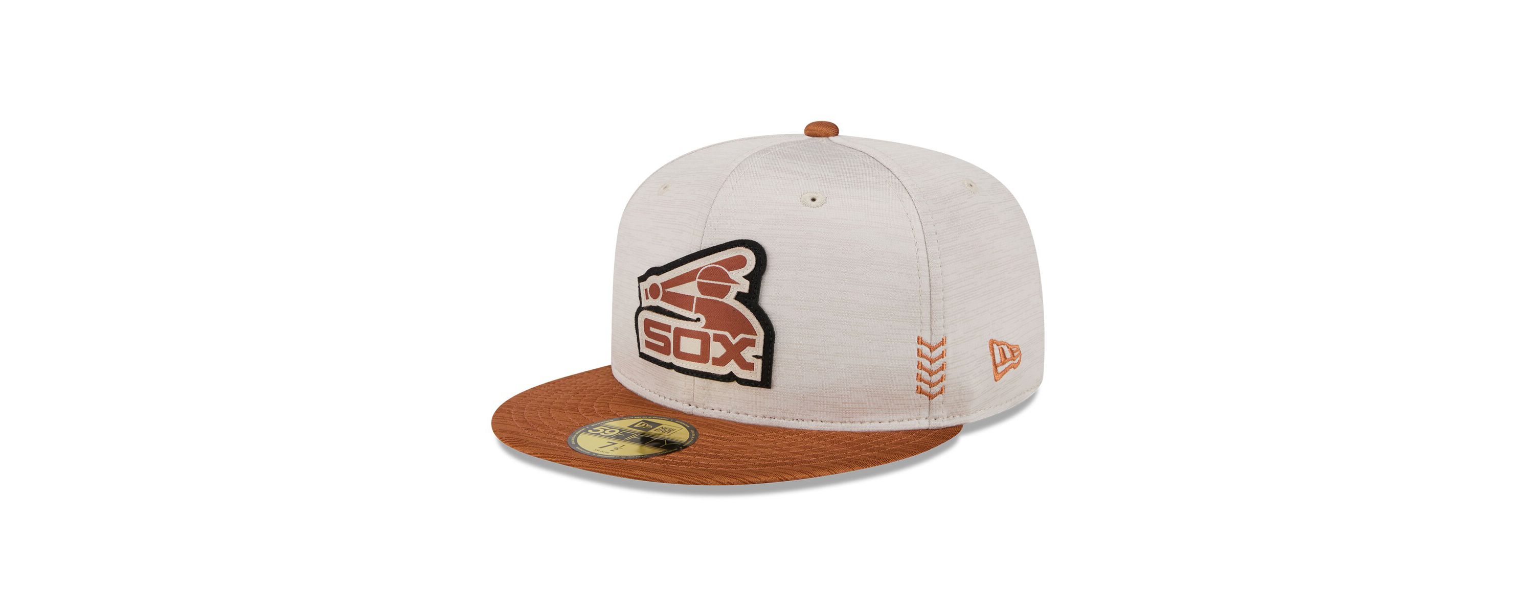 Chicago White Sox MLB Stone/Brown Chicago Sox 2024 Clubhouse 59FIFTY Fitted Hat