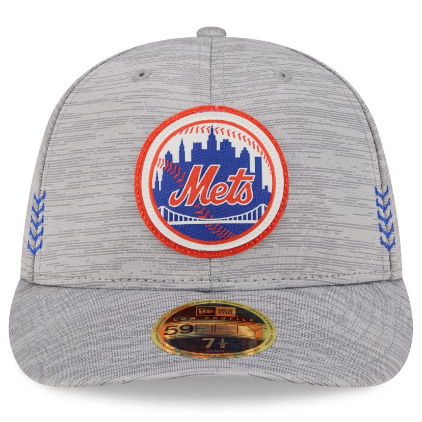 MLB New York Mets 2024 Clubhouse Low 59FIFTY Fitted Hat