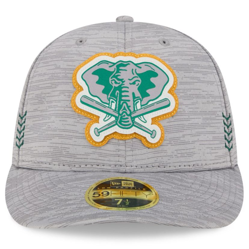 Oakland Athletics MLB Athletics 2024 Clubhouse Low 59FIFTY Fitted Hat