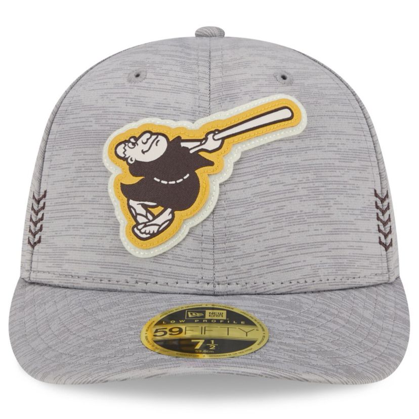 MLB San Diego Padres 2024 Clubhouse Low 59FIFTY Fitted Hat
