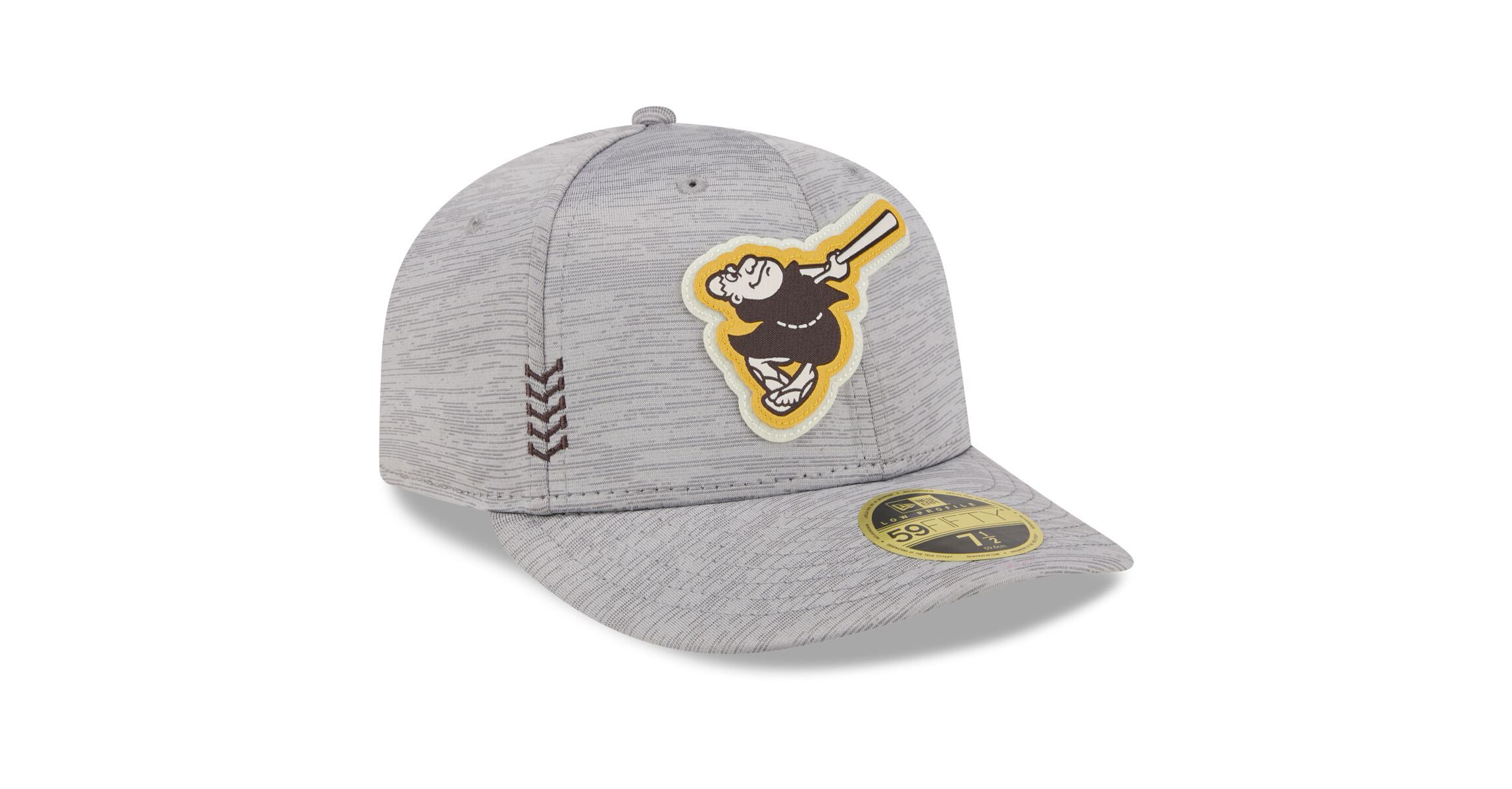 MLB San Diego Padres 2024 Clubhouse Low 59FIFTY Fitted Hat