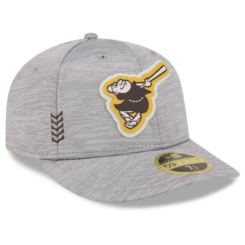 MLB San Diego Padres 2024 Clubhouse Low 59FIFTY Fitted Hat
