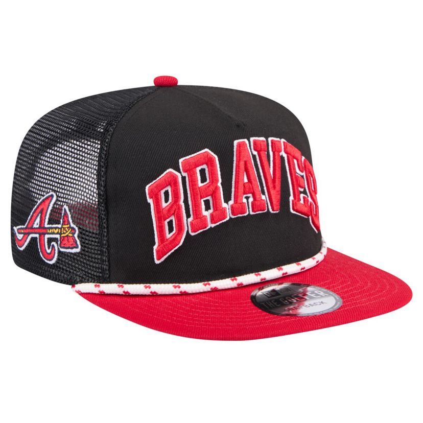 MLB Atlanta Braves Throwback Meshback Golfer Hat